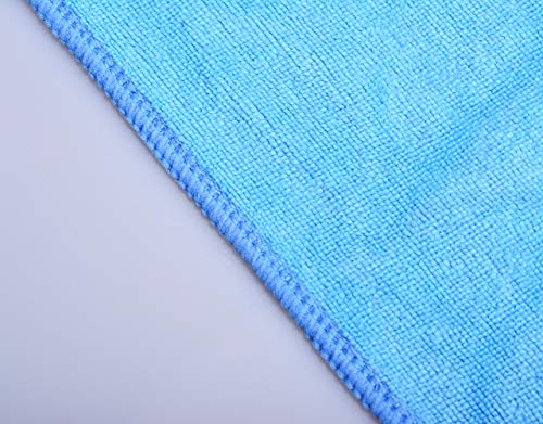 HOPESHINE Gyms Towels for Men & Women Microfiber Exercise Fitness Home Absorbent Sweat Yoga Towels Sports Towels Soft Fast Drying 16inch x32inch 3-Pack - color: Light Blue 3-pack