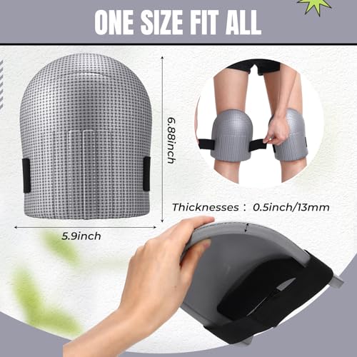 WinnerWhy Garden Knee Pads for Women Men Foam Knee Pads for Work, Grey - color: Grey