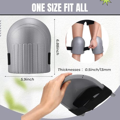 WinnerWhy Garden Knee Pads for Women Men Foam Knee Pads for Work, Grey - color: Grey