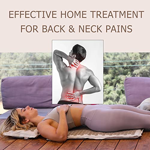 Acupressure Mat & Pillow Set + 8-Piece Silicone Cupping Set