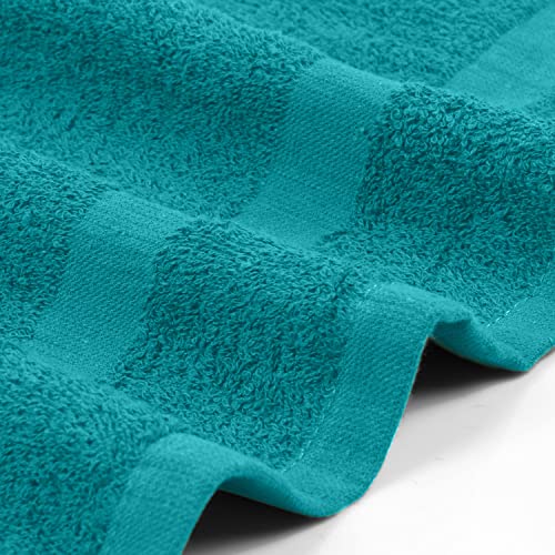 Utopia Towels Salon Towels, Pack of 24, 16x27 in, 100% Cotton, Turquoise - color: Turquoise, size: 24 Pack