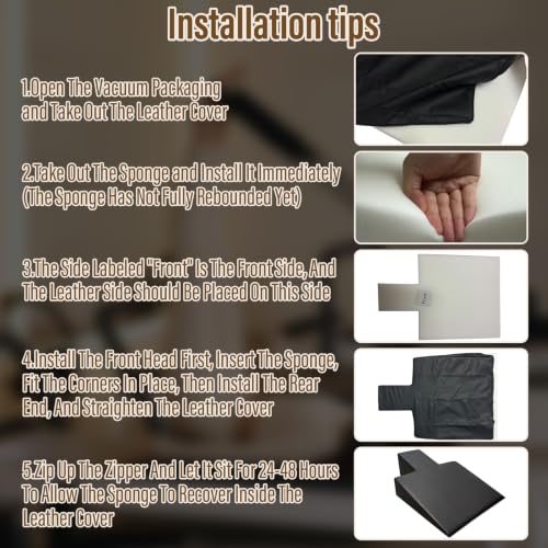 12° Pilates Wedge, Non-Slip Wedge for Reformer, Wedge Mat for Pregnancy