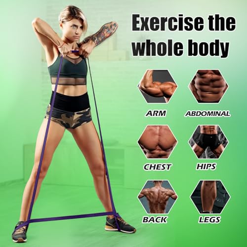 WHATAFIT Resistance Bands, 5 Level Pull Up Assistance Bands for Working Out - color: 2.3-56.7kg(5-125파운드) 컬러풀+그립