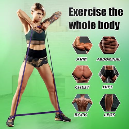 WHATAFIT Resistance Bands, 5 Level Pull Up Assistance Bands for Working Out - color: 2.3-56.7kg(5-125파운드) 컬러풀+그립
