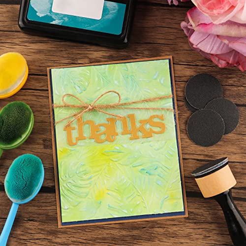 240Pcs/Set Sanding Disks for Use with Mini Ink Blending Tool,Medium-Grit Sandpaper Provides The Ideal Friction to Work on Cardstock, Chipboard, Wood, and More.DIY Create a Shabby and Worn Look. - size: 240Pcs/Set