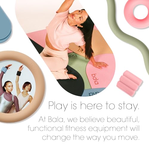 Bala Yoga Mat for Home Gym, Non-Slip Exercise Mat for Home Yoga - color: Sand, style: Mat - 5mm
