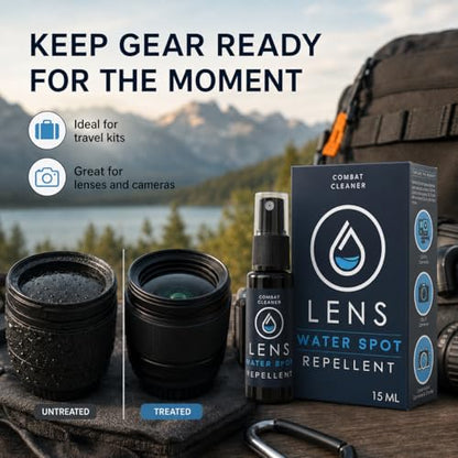 Combat Cleaner Camera Lens Cleaner with Microfiber Cloth, Camera Care Kit