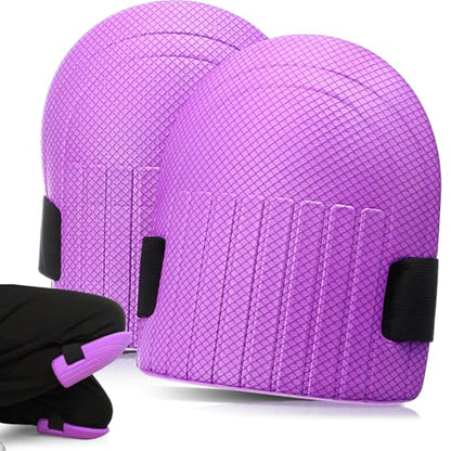 WinnerWhy Garden Knee Pads for Women Men Foam Knee Pads for Work, Purple - color: Purple