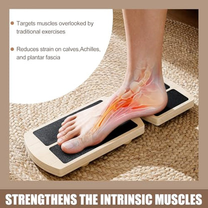 Ankle Balance Board for Foot Strength & Stability |Physical Therapy Tool for Sprained Ankle Recovery, Plantar Fasciitis Relief & Posture Correction | Balance Trainer for Home Fitness