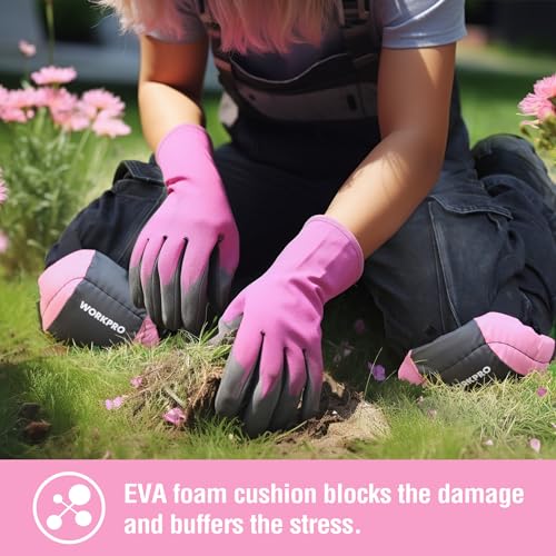 WORKPRO Garden Knee Pads For Unisex Adult - color: Pink