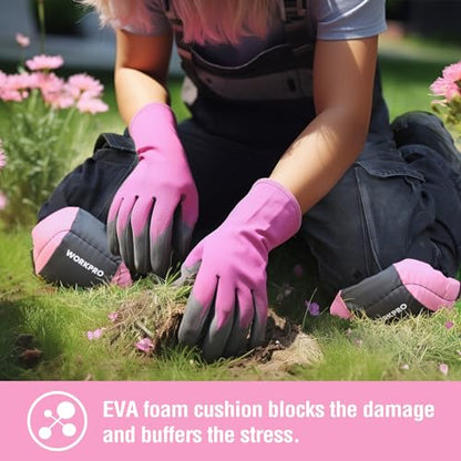 WORKPRO Garden Knee Pads For Unisex Adult - color: Pink