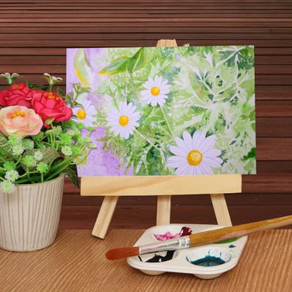 Aodaer 8 Pack Wood Panels 8 x 12 Inch Wooden Panels Canvas Unfinished Craft Wood Boards Panels for Art Crafts Acrylic and Oil Painting Pouring DIY Projects - size: 8 x 12 Inch