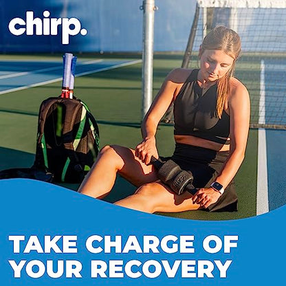 Chirp 3-in-1 Muscle Roller, Deep Tissue Foam Massager, 4x4x24 Inches - style: 3-in-1 Muscle Roller