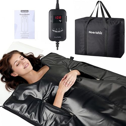 Infrared Sauna Blanket for Relaxation & Self-Care, Full Body Heat Therapy