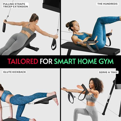 2-Pack Pilates Loops Compatible with Tonal Machine, Soft Straps