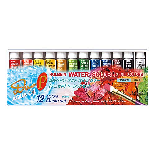 Holbein Aqua Oil Color Duo P Basic Set 15ml
