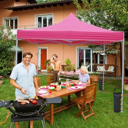 145 LBS Canopy Weights Sand Bags, 4-Pack Sand Bags for Weight Outdoor Advertising Tent Sunshade Fixed Windproof Pop up Canopy Tent Weights(Black-Yellow Straps) - color: Black-yellow straps