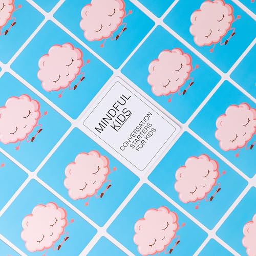 100 Mindfulness Conversation Cards for Kids - Enable Meaningful Conversations with Kids - style: Kids Conversation Cards