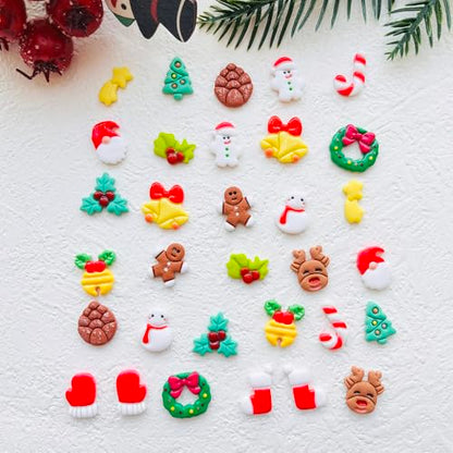 Holiday Theme Polymer Clay Cutters Set – Molds, Clay Cutters for Polymer Clay, Clay Earring Cutters, Clay Tools - color: F color
