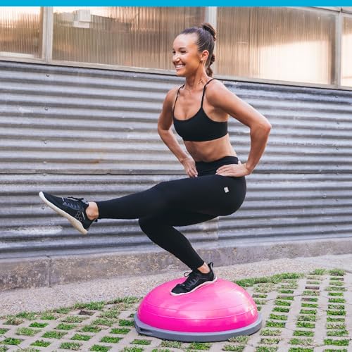 BOSU® Pro Balance Trainer - color: Pink/Gray