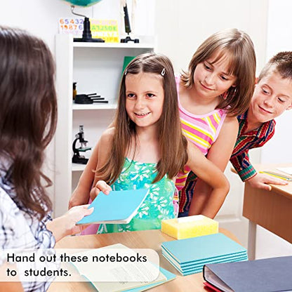 36 Pack Soft Cover Journal Bulk, Feela Lined Blank Travel Journal for Women Men Writing, Notebooks College Ruled for Work, Note Taking Notebook School Business Supplies, 8.2” x 5.5”, A5, Light Blue - color: 36 Light Blue