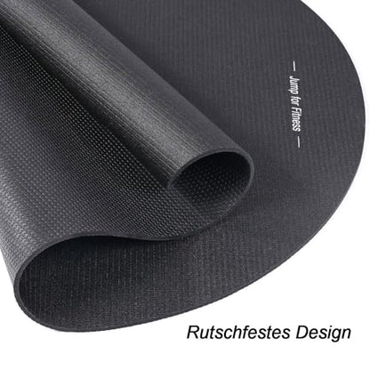 FEECCO Jump Rope Mat, Large Size Non-Slip Jump Rope Pad for Indoor Floor and Outdoor Concrete, 7mm Thick High-Density Material Customized for Jump Roping