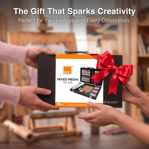 73-Piece Art Set – Premium Art Supplies Kit for Adults, All-in-One Painting and Drawing Set for Artists and Hobbyists