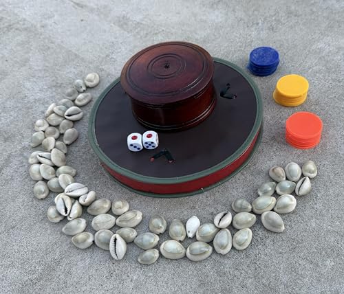 DharmaObjects Tibetan Traditional Sho para Dice Game Complete Set