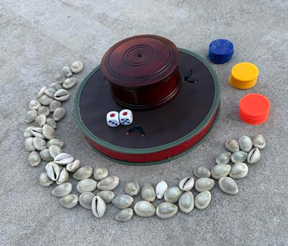 DharmaObjects Tibetan Traditional Sho para Dice Game Complete Set