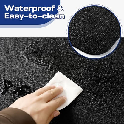 MoyRetty Non-Slip Workout Mat for Under Desk Elliptical(23.62x15.75 inches)