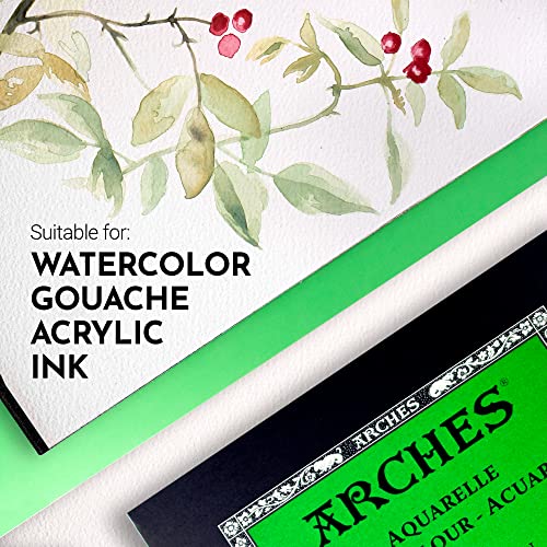 Arches WC PD 140CP11.7X16.5 12 - size: 11.69"x16.53", style: Cold Press
