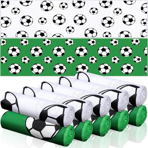 FuWeave 12 Pcs White Soccer Cooling Towels Gifts 40 X 12 Inch - color: White, size: 40 x 12 inches