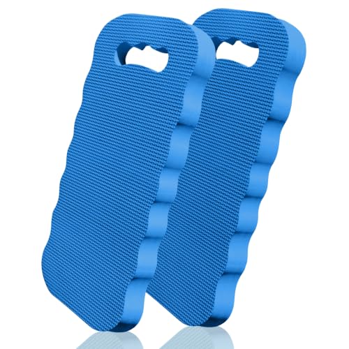 Altdorff Thick Kneeling Pad 2 Pack, Waterproof, Comfortable Garden Kneeling Pads Stain Resistant, Multi-Functional Kneeler Pad for Gardening, Baby Bath, Yoga, Praying and Exercise (Blue) - color: Blue