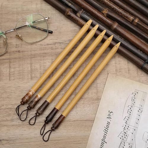 5pcs Calligraphy Dip Pen Bamboo Handcrafted for Writing | Reed Qalam Pens, Vintage Manga Calligraphy Pens, Comic Pen Nib Set, Calligraphy, Painting, Drawing