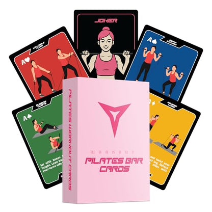 BREAKING LIMITS Workout Cards Deck - Bodyweight Exercise & Pilates Cards - style: Pilates Bar