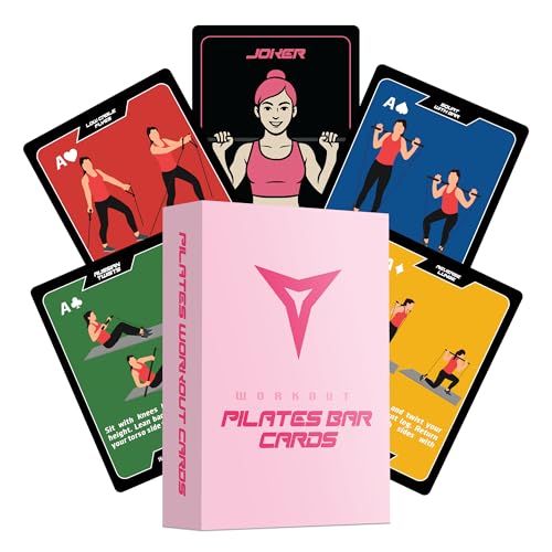 BREAKING LIMITS Workout Cards Deck - Bodyweight Exercise & Pilates Cards - style: Pilates Bar