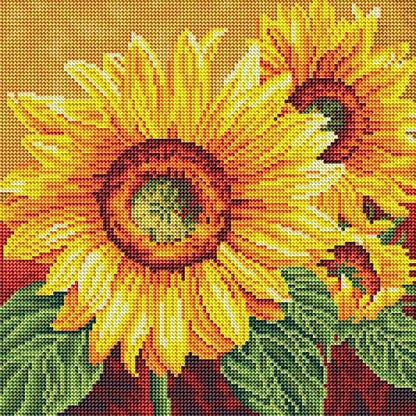 DIAMOND ART CLUB We are Sun Diamond Art Kits for Adults | Premium Diamond Painting Kit, Fun DIY Crafts for Adults, Round Diamond Art Canvas, 13" x 13" (32.8 x 32.8 cm) - color: We Are Sun