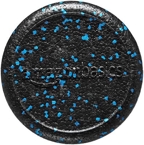 Amazon Basics High Density Foam Roller for Exercise and Recovery, 18 Inches, Blue Speckled - color: Blue Speckled, size: 18-Inch