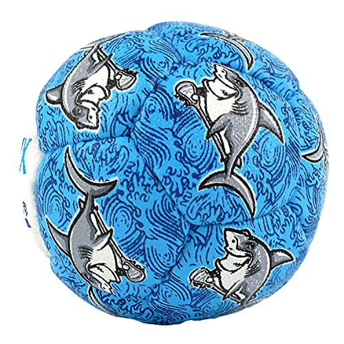 SWAX LAX Lacrosse Training Ball - Indoor Outdoor Practice Less Bounce & Rebounds - color: Shark