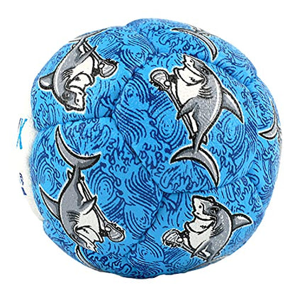 SWAX LAX Lacrosse Training Ball - Indoor Outdoor Practice Less Bounce & Rebounds - color: Shark