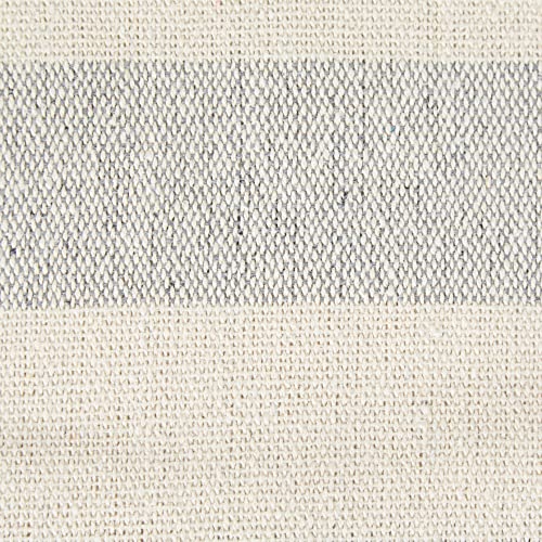 DII Rustic Farmhouse Cotton Cabana Striped Blanket Throw with Fringe, 50 x 60 - Cabana Striped Gray & Off-White - color: Gray & Off-white
