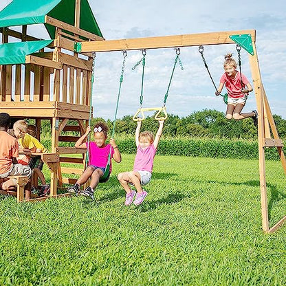 BeneLabel Heavy Duty Swing Hangers with Bearings - Set of 4 Stainless Steel 304 Screw Brackets for Hanging Chairs, Swings, Hammocks, Punching Bag - Indoor & Outdoor Use - 1500LB Capacity | Climbing Frame Wooden Beam,Stainless Steel,Ball Bearing,Hanging Ch