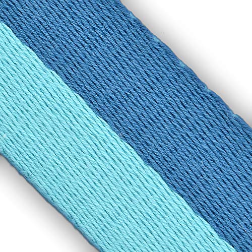 Tumaz Yoga Mat Strap Adjustable Carrier for All Yoga Mats, 2 Sizes - color: 03. Blue Match, size: 64 IN