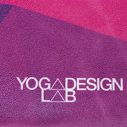 YOGA DESIGN LAB | The Combo Yoga Mat | Eco Luxury | Ideal for Hot Yoga, Power, Bikram, Ashtanga, Sweat | Studio Quality | Includes Carrying Strap! - color: Geo, size: 1.5mm