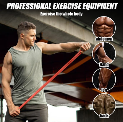 5PCS Resistance Bands for Working Out, Pull Up Assistance Bands Set - color: 5개.