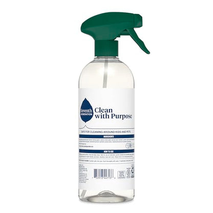 Seventh Generation All Purpose Cleaner, Free & Clear, Cuts Grease, 23 Fl Oz - size: 23 Fl Oz (Pack of 1)