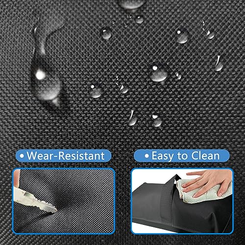 D&ONEHOS Umbrella Base Weight Fillable Sandbags, Sandbags for Weight(60LBS), Sandbag Weights for Patio Umbrella for Outdoor Garden，Set of 2，Black(Without Sand) - size: 60lbs(2 x 30lbs)