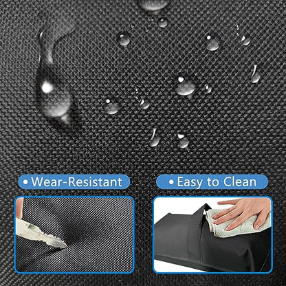 D&ONEHOS Umbrella Base Weight Fillable Sandbags, Sandbags for Weight(60LBS), Sandbag Weights for Patio Umbrella for Outdoor Garden，Set of 2，Black(Without Sand) - size: 60lbs(2 x 30lbs)