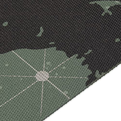 Gaiam Premium Yoga Mat, 6mm Thick Print Mat - color: Luminary
