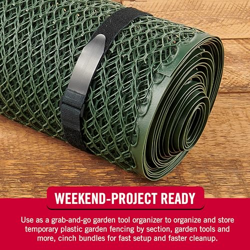 VELCRO Brand Elastic Cinch Straps with Buckle, 30in x 1in, Black, 4 Pack | Stretchable And Adjustable For A Snug Fit; Fastens Yoga Mats, Outdoor Umbrellas, Wood, Tarps, Blankets, Poles, And Gear - size: 4PK Large 30"
